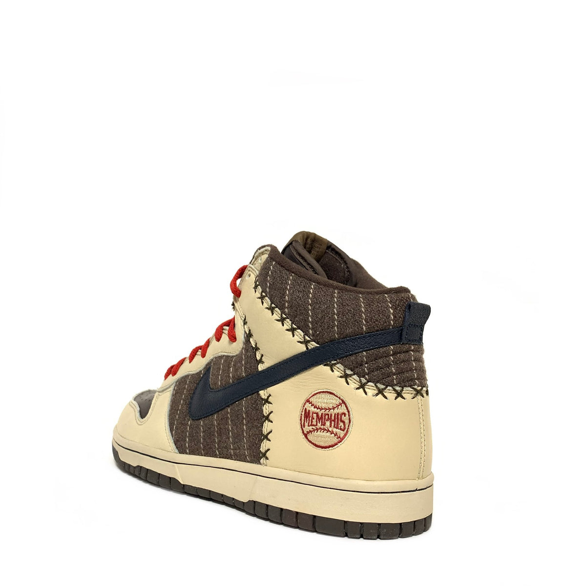 Dunk High Premium Utt 'Baseball Pack Memphis' - Nike - 313462 241 - baroque  brown/dk obsidian-net