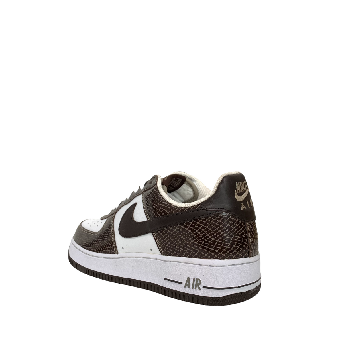 NIKE AIR FORCE PREMIUM BROWN SNAKE