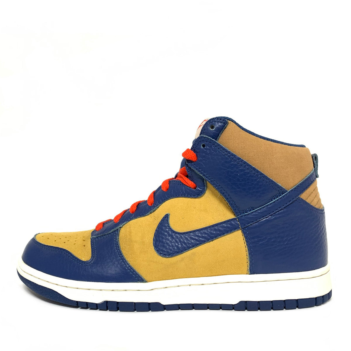 nike dunk high golden harvest meteor blue