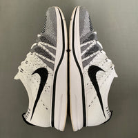 NIKE FLYKNIT TRAINER WHITE BLACK