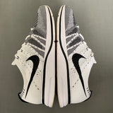 NIKE FLYKNIT TRAINER WHITE BLACK