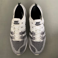 NIKE FLYKNIT TRAINER WHITE BLACK