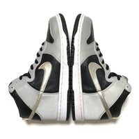 NIKE DUNK HIGH BLACK METALLIC SILVER 3M