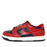 NIKE DUNK LOW MIDNIGHT NAVY VARSITY RED