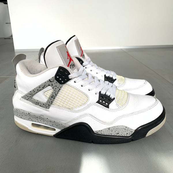 Air Jordan Retro 4's-White Cement Out Now