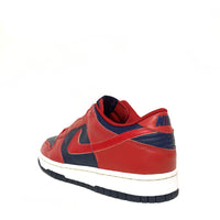 NIKE DUNK LOW MIDNIGHT NAVY VARSITY RED