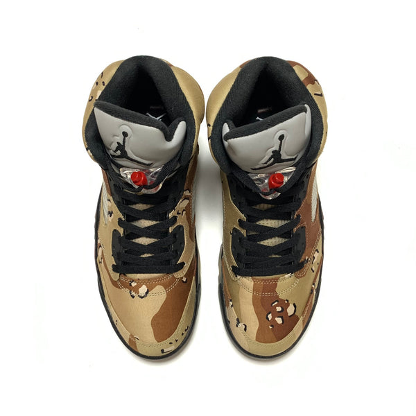 Supreme x Nike Air Jordan 5 Camo, Where To Buy, 824371-201