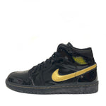 NIKE AIR JORDAN 1 RETRO PATENT METALLIC GOLD