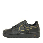 NIKE AIR FORCE 1 BLACK METALLIC GOLD