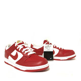 NIKE DUNK LOW CL 08 VARSITY RED METALLIC GOLD